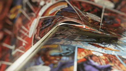 Comic Book Pages. Image by SOFI (Adobe Stock)